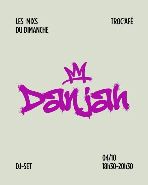 Affiche : Danjah, 4 octobre