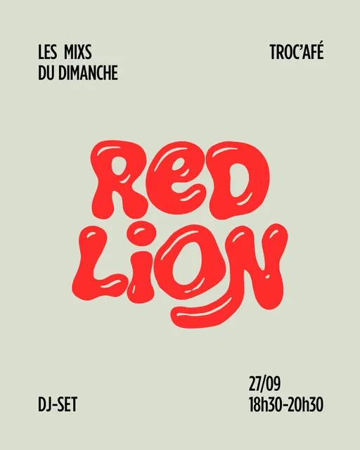 Affiche : Red Lion, 27 septembre